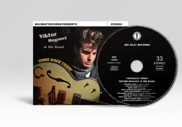 Viktor Huganet - CD Album Comeback Train - Rockabilly - Big Beat Records