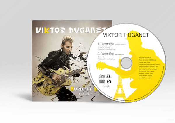 Viktor Huganet - Burnett Beat CD - Japanese Rockabilly